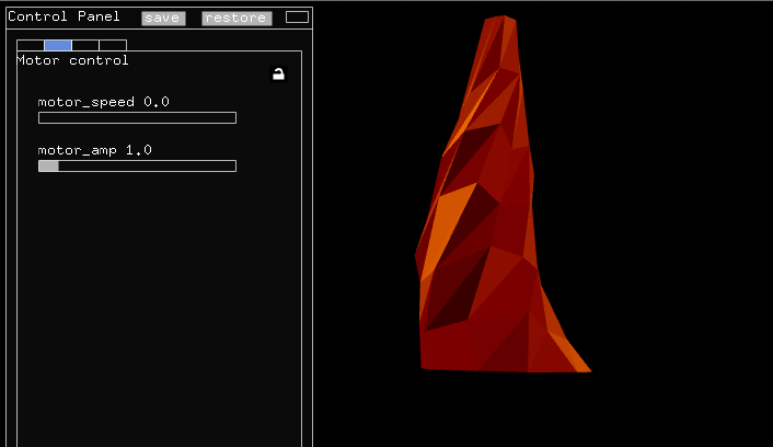 Mapamok control panel