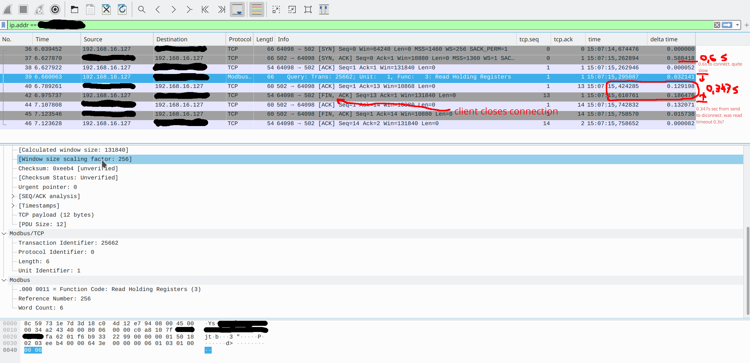 problem with timeout