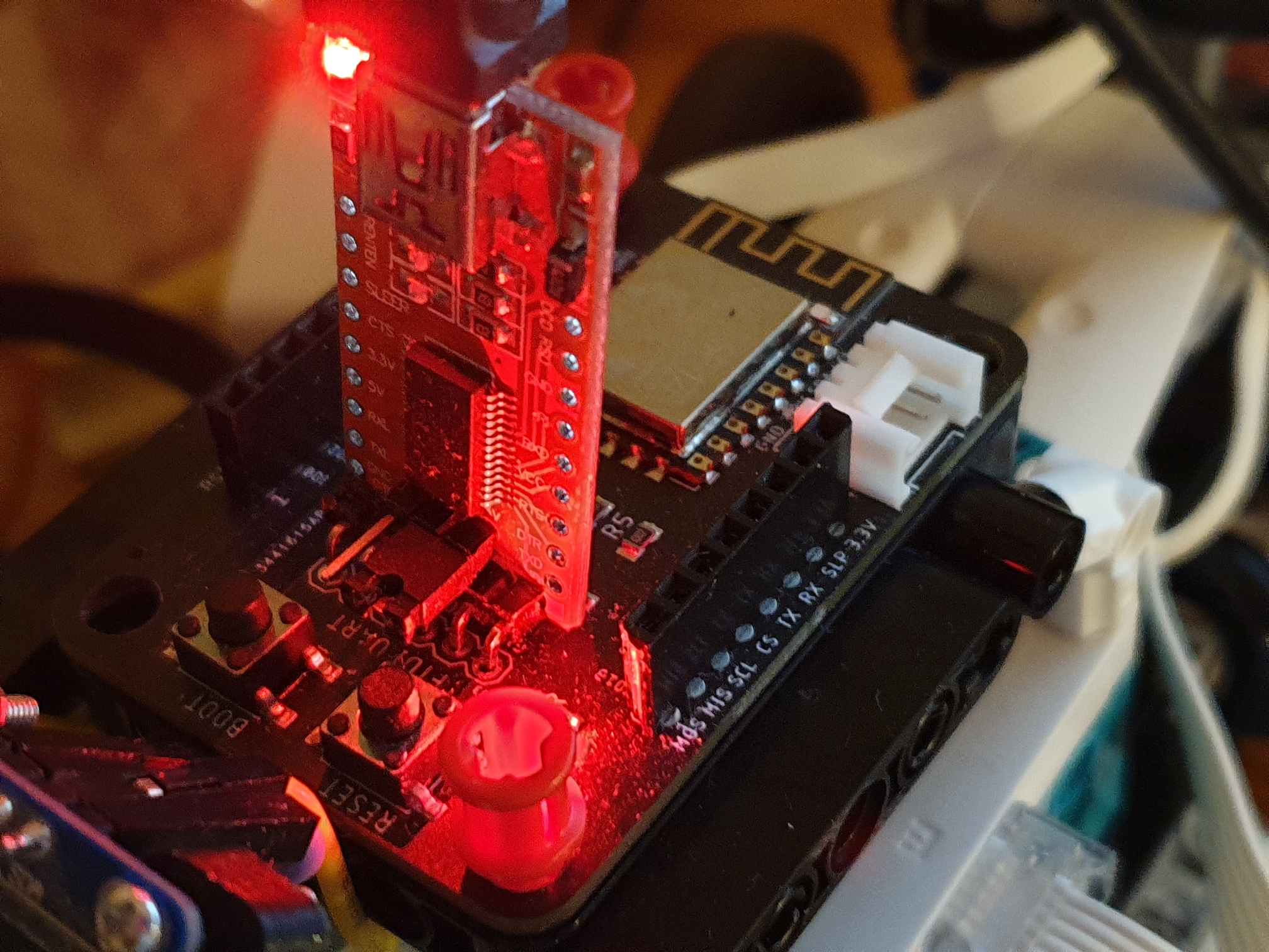 ftdi connected to esp