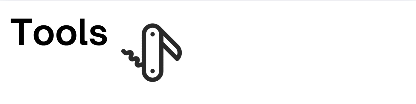 splash image for tools docs page