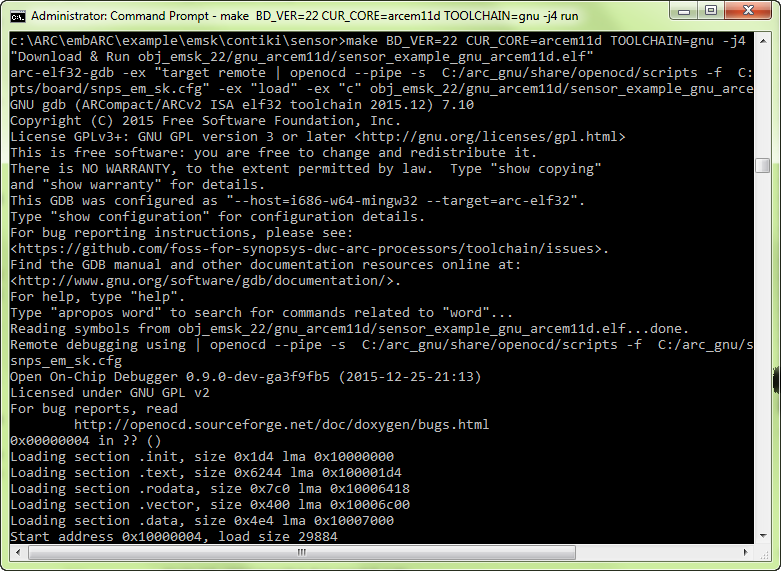 GNU Command-Line Debug
