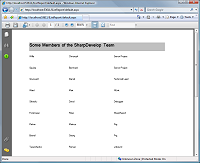 PDF Generation in ASP.NET