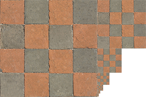 Mipmapped texture