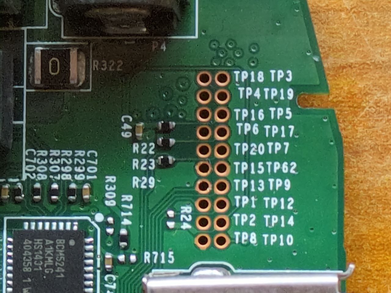 picture of testpoints with labels